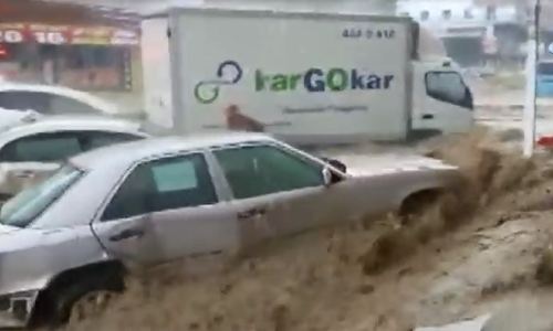 Intensas lluvias afectan la capital de Turquía