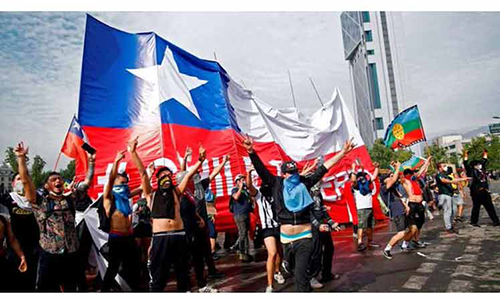 Chile en nueva jornada de paro nacional