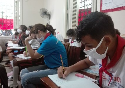 Destacó presidente Díaz-Canel reinicio del curso escolar en Cuba