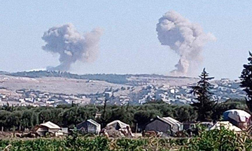 Ataques aéreos rusos eliminan a decenas de terroristas en Siria