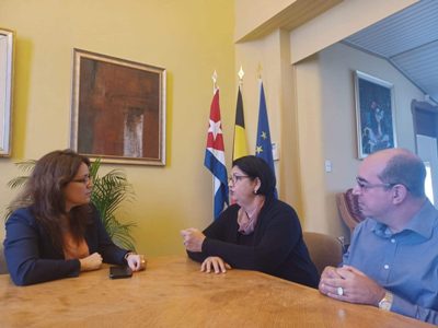 Delegación cubana aborda en Bélgica experiencias sobre solidaridad