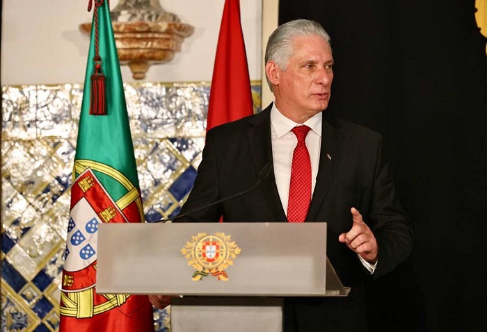 Fructífero encuentro entre presidentes de Cuba y Portugal