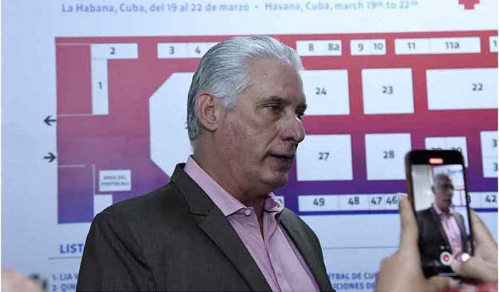 Denuncia Díaz-Canel injerencia de EE.UU. en asuntos de Cuba