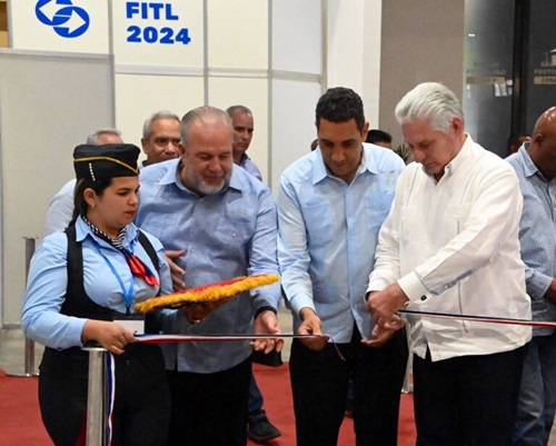 Asiste presidente de Cuba a inauguración de II Feria del Transporte