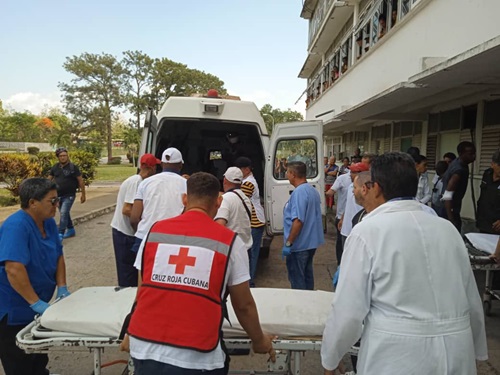 Accidente masivo en zona montañosa de Artemisa provoca varios lesionados  