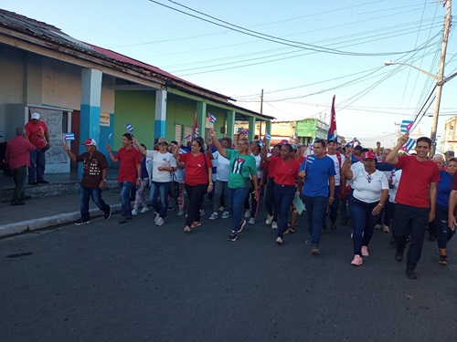 Sancristobalenses celebran el Primero de Mayo