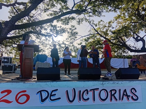 Conmemoran hito del 26 de julio en San Cristóbal