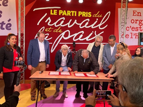 Partidos Comunistas de Francia y Cuba firman acuerdo de cooperación