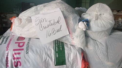 Artemisa envía donativo para el oriente cubano Artemisa envía donativo para el oriente cubano