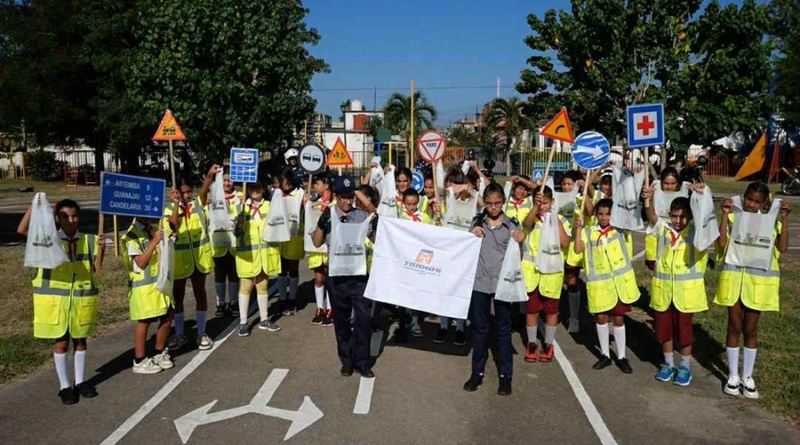 Pequeños guardianes del camino: cierra la semana del tránsito en Artemisa +(Fotos)