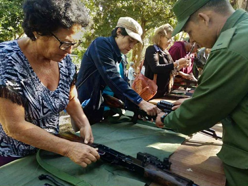 Desarrollan en Artemisa día territorial de la defensa