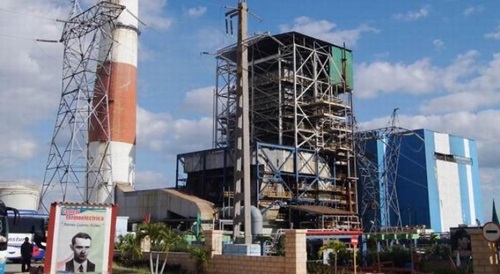 En línea con SEN termoeléctrica Antonio Guiteras en occidente de Cuba
