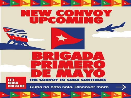 Partió hacia Cuba desde Italia nuevo Convoy Europeo de Solidaridad