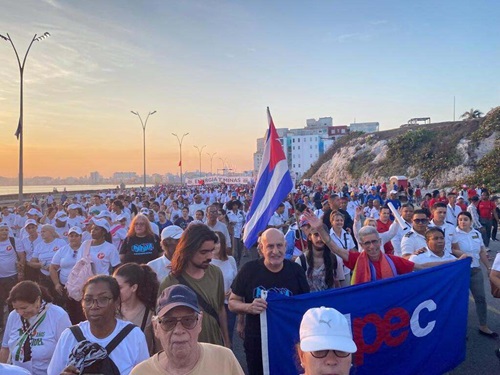 Mucha Cuba en la calle este 1 de mayo