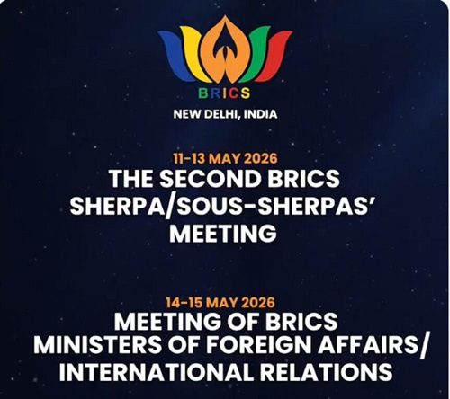 En India coordinación de Brics previo a encuentro de cancilleres