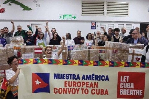 Parte desde Italia hacia Cuba un nuevo cargamento de ayuda solidaria
