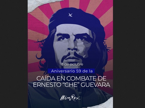 Recuerdan en Cuba caída en combate del Che Guevara