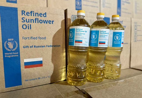 Rusia entrega a Cuba 750 toneladas de aceite vegetal Rusia entrega a Cuba 750 toneladas de aceite vegetal